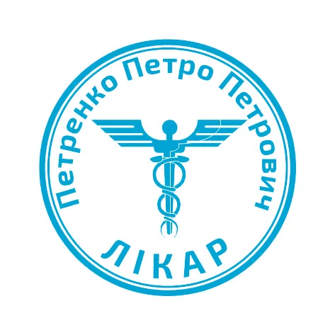 Печатки та штампи для лікарів та медичних установ №24